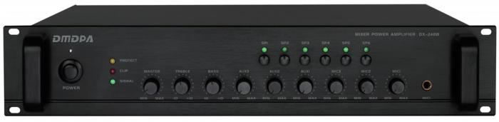 DX-240W带前置/6分区合并式广播功率放大器